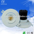in-built led aluminum plastic 9w CE ROHS SAA recessed led downlight dimmable